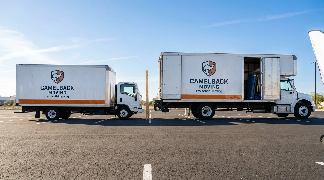 Moving truck size capacity guide in Willow Grove